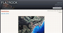 Desktop Screenshot of flatrock.org.nz