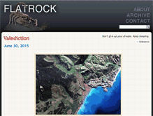 Tablet Screenshot of flatrock.org.nz